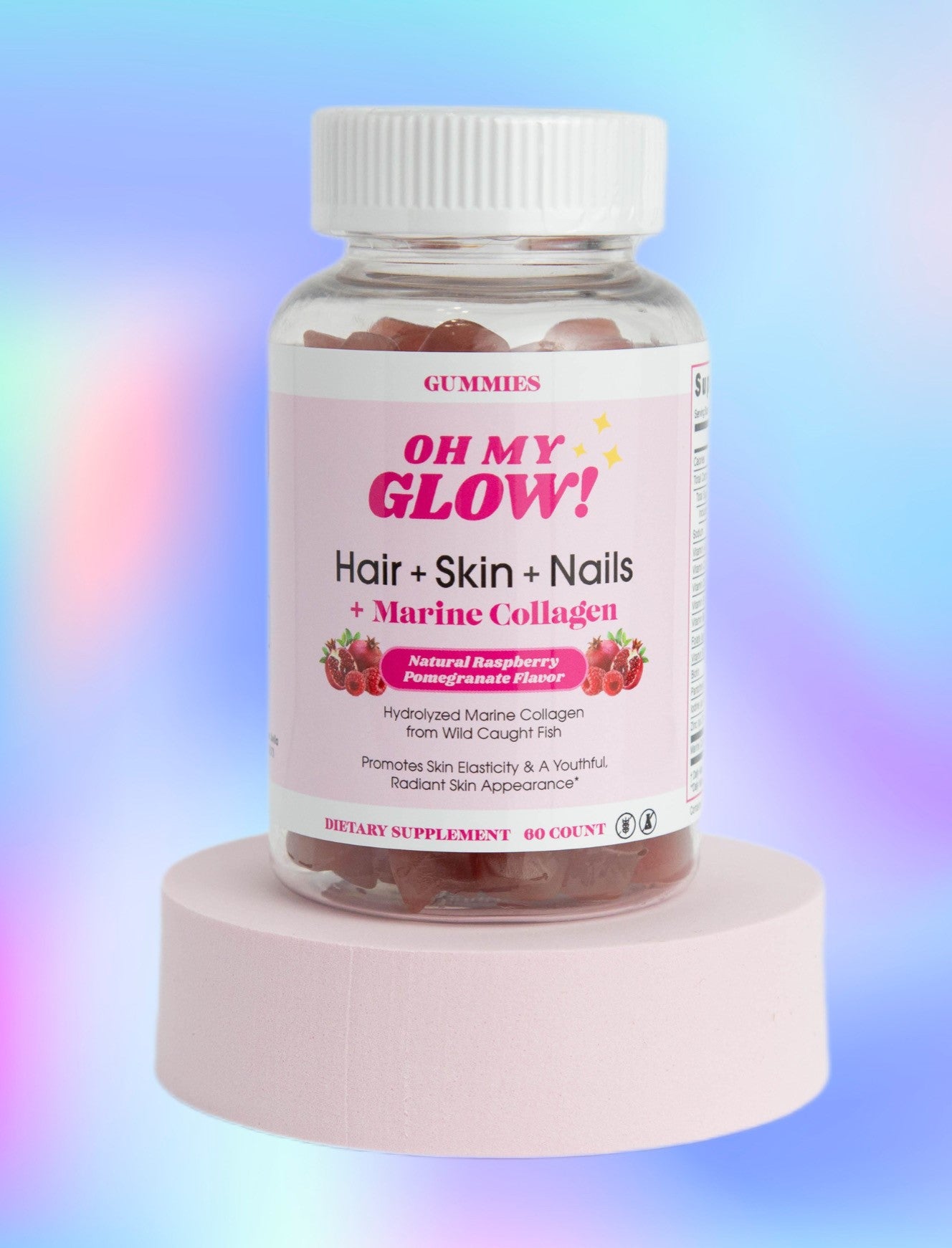 Oh My Glow! Marine Collagen Supplement – 1-Month Supply (Daily Use)