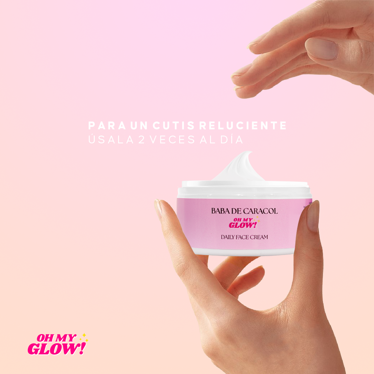 Oh My Glow! Baba De Caracol Daily Face Cream - 2 Pack