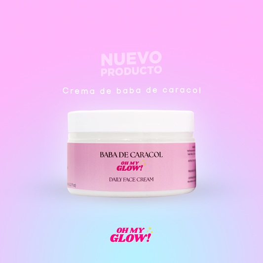 Oh My Glow! Baba De Caracol Daily Face Cream