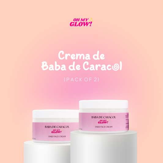 Oh My Glow! Baba De Caracol Daily Face Cream - 2 Pack